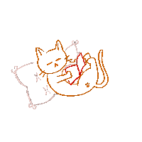 Art Cat Sticker