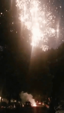 Brooklyn Residents Launch Fireworks