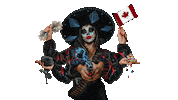 Canada Dia De Muertos Sticker by The Offspring