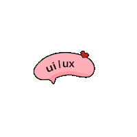 victoribadwi heart uiux drakville Sticker