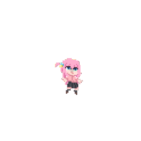 Guitar Hero Pixel Sticker