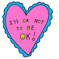 Its Ok Not To Be Ok Sticker by Bunny’s tattoos