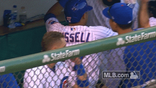 chicago cubs call GIF by MLB
