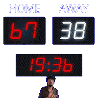 38 Away Sticker