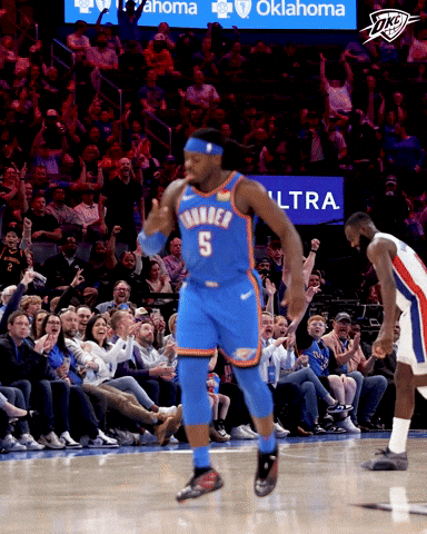 Oh My Basketball GIF by OKC Thunder