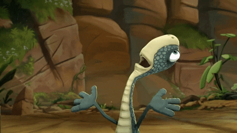 Oh My God Wow GIF by Gigantosaurus