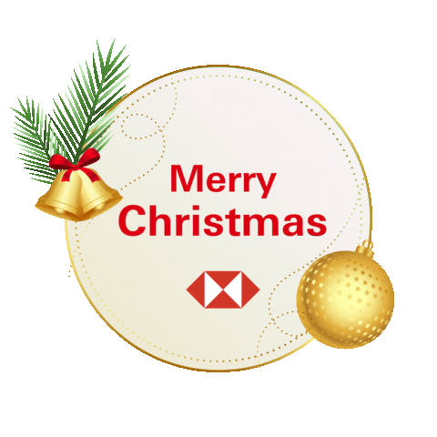 Merry Christmas Sticker by HSBC India