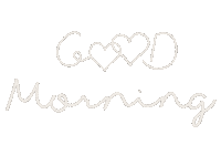 Good Morning Hearts Sticker