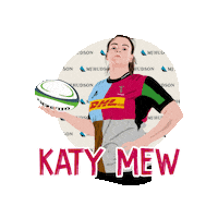 Womens Rugby Sticker by Harlequins Women