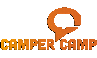 campercamp sticker camping camper instacamper Sticker