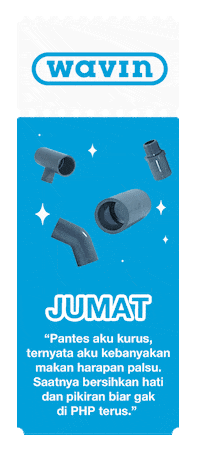 Friday Weekend Sticker by wavin indonesia