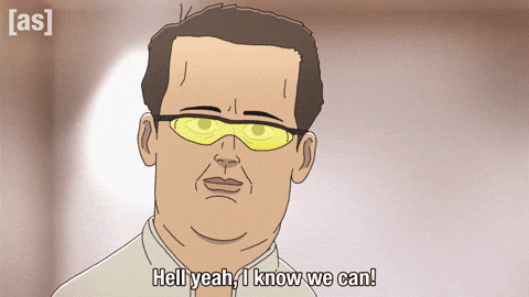 Hell Yeah Finger Point GIF by Adult Swim