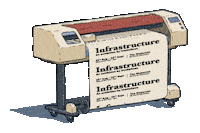 Exhibition Printer Sticker by himHallows