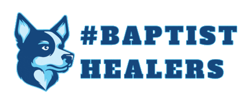 BaptistHealth giphyupload memphis bchs blue healer Sticker