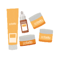 Skin Care Orange Sticker by Sei Bella