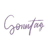 Sunday Sonntag Sticker