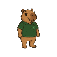 Capivara Kbr Sticker by Koppert Brasil