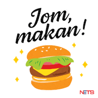 Burger Raya Sticker by NETS