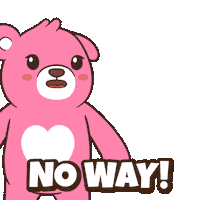 No Way What Sticker by BEARISH
