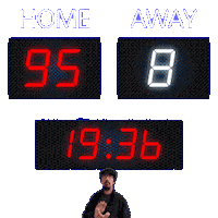 8 Away Sticker