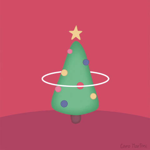 christmas tree dancing GIF by Caro Martini