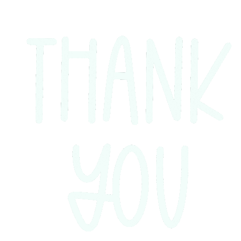 Thanks Thank You Sticker by Splendid Greetings