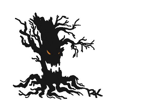 Halloween Tree Sticker by REINHOLD KELLER Group