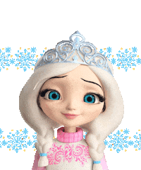 Blue Eyes Girl Sticker by Tsarevny