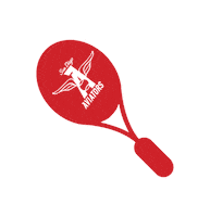 Tennis Court Sticker by San Diego Aviators