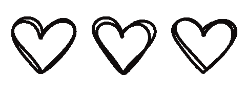 Love You Hearts Sticker