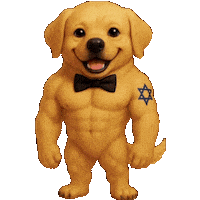 Happy Bow Tie Sticker