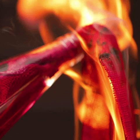 warnermusicitaly fire flame molotov levante GIF