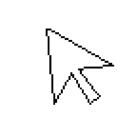 Pixel Click Sticker