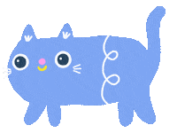 Happy Cat Sticker by candice