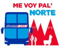 Flechabus travel vacation argentina trip Sticker