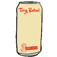 Craft Beer Tinyrebel Sticker by Tiny Rebel Brewery