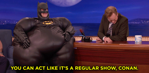 adam pally batman GIF by Team Coco