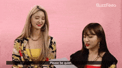 Please Be Quiet GIF by BuzzFeed