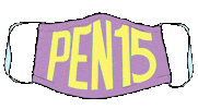 Mask Pen15Show Sticker by HULU