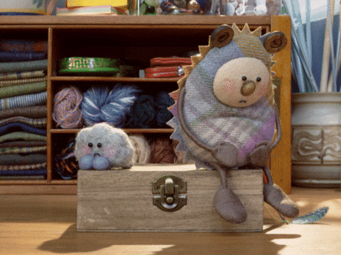 Miss You Love GIF by Tweedy & Fluff