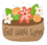 Feel Better Get Well Soon Sticker by Demic