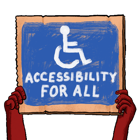 Equality Wheelchair Sticker by INTO ACTION