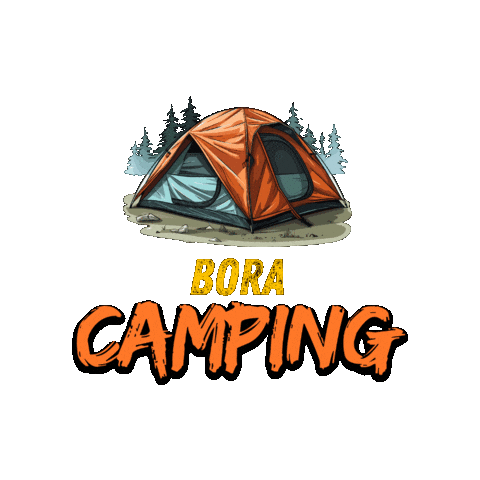 Camping Sticker