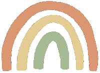 Rainbow Loop Sticker by Joy Morin