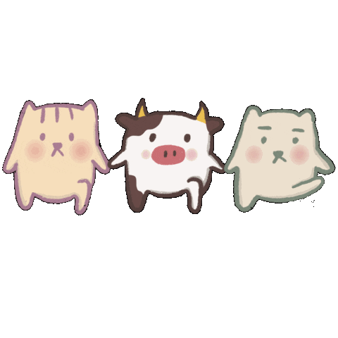 Cow Sticker