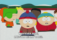 eric cartman snow GIF by South Park 