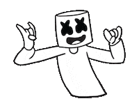 marshmello happy dance marshmello mello Sticker