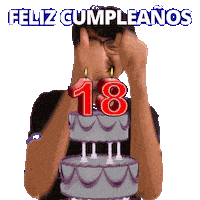 Feliz 18 Sticker
