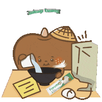 Konjac Shirataki Sticker by FUKUMI