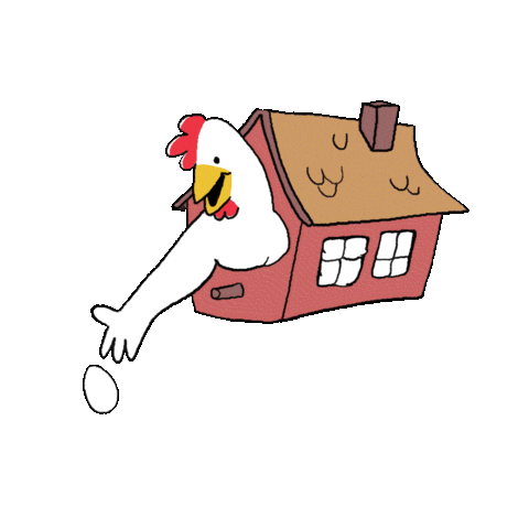 Chicken Breakfast Sticker by sarahmaes